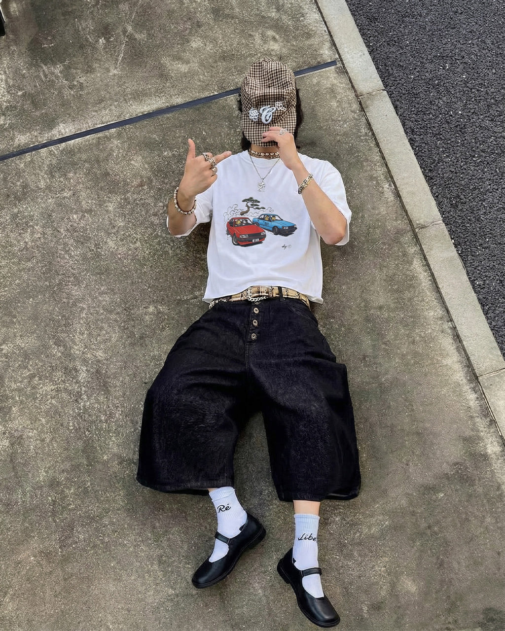 Japanese car drift tee